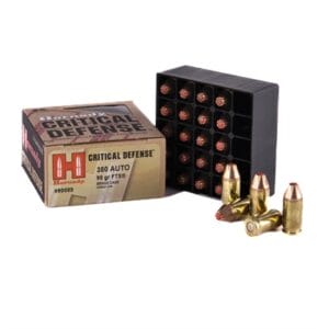 Critical Defense 380 Auto Ammo - 380 Auto 90gr Flex Tip Expanding 25/Box