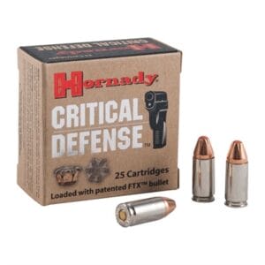 Critical Defense 9mm Luger Ammo - 9mm Luger 115gr Flex Tip Expanding 250/Case