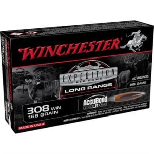 Expedition Big Game Long Range 308 Winchester Ammo - 308 Winchester 168gr Accubond Lr 20/Box