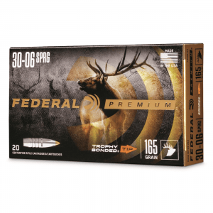 Federal .30-06 Springfield TBT 165 Grain 20 Rounds