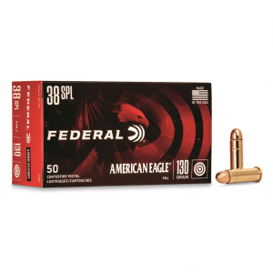 Federal American Eagle .38 Special FMJ 130 Grain 50 Rounds