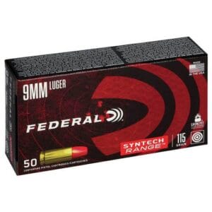 Federal American Eagle 9mm Luger 115gr TSJRN Handgun Ammo - 50 Rounds