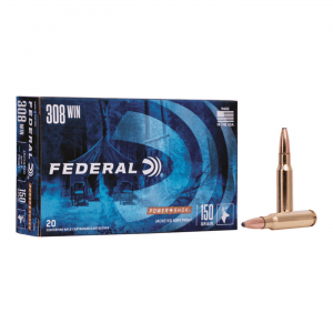 Federal Power-Shok .308 Winchester SP 150 Grain 20 Rounds