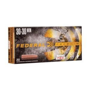 Federal Premium 30-30 Winchester 150 Grain Barnes TSX Centerfire Rifle Ammo