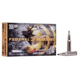 Federal Premium 308 Winchester 175gr TA Rifle Ammo - 20 Rounds