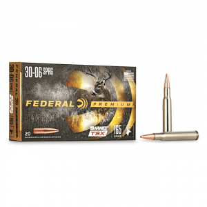 Federal Premium Barnes TSX .30-06 Springfield Triple-Shock X HP 165 Grain 20 Rounds