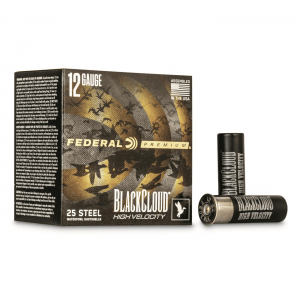 Federal Premium Black Cloud FS Steel High Velocity 12 Gauge 3 inch1 1/8 oz. 250 Rounds