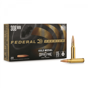 Federal Premium Gold Medal CenterStrike .308 Winchester OTM 175 Grain 20 Rounds