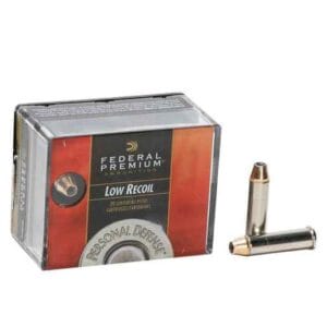 Federal Premium Personal Defense Low Recoil 380 Auto (ACP) 90gr Hydra-Shok JHP Handgun Ammo - 20 Rounds