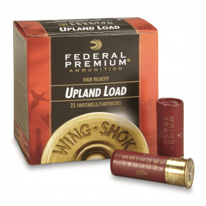 Federal Premium Wing-Shok Upland Loads 12 Gauge 2 3/4 inch 1 1/4 oz. 25 Rounds