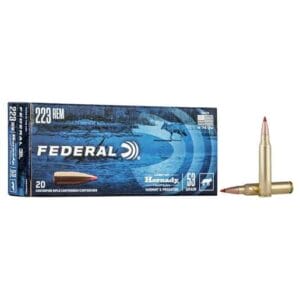 Federal Varmint/Predator 223 Remington 53gr V Max Rifle Ammo - 20 Rounds