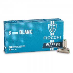 Fiocchi 8mm Blank Ammo 50 Rounds