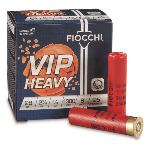 Fiocchi Exacta VIP Heavy Target Loads 28 Gauge 2 3/4 inch 3/4 oz. 25 Rounds