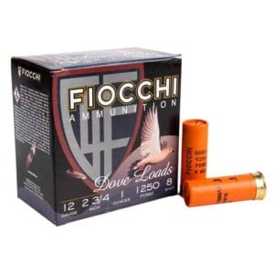 Fiocchi Game And Target 12 Gauge 2-3/4in #8 1oz Shotshells - 25 Rounds - #8