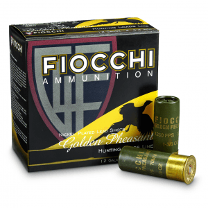 Fiocchi Golden Pheasant 12 Gauge 2 3/4 inch Shells 1 3/8 oz. 25 Rounds