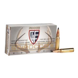 Fiocchi Scirocco 308 Winchester 150gr SCR Rifle Ammo - 20 Rounds