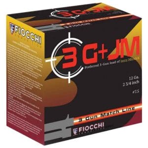 Fiocchi Shooting Dynamics 3-Gun Match 12 Gauge 2-3/4in #7.5 1oz Target Shotshells - 25 Rounds - #7.5