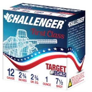 First Class Target Load 12 Gauge 2-3/4'''' Ammo - 12 Gauge 2-3/4'''' 1 Oz #7.5 Shot 250/Case (Cta12l175)