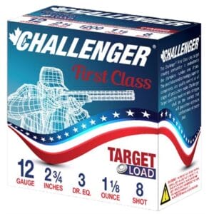 First Class Target Load 12 Gauge 2-3/4'''' Ammo - 12 Gauge 2-3/4'''' 1 Oz #8 Shot 250/Case (Cta12l18)