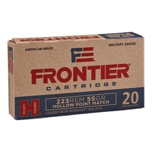 Frontier Ammo 223 Remington 55gr Hollow Point Match - 223 Remington 55gr Hollow Point Match 50/Box