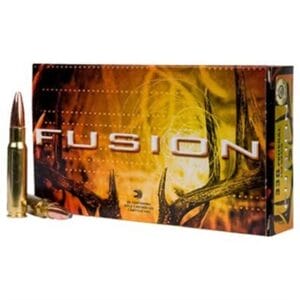 Fusion 270 Winchester Rifle Ammo - 270 Winchester 130gr Bonded Bt 20/Box