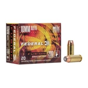 Fusion Handgun 10mm Auto Ammo - 10mm Auto 200gr Fusion Soft Point 20/Box