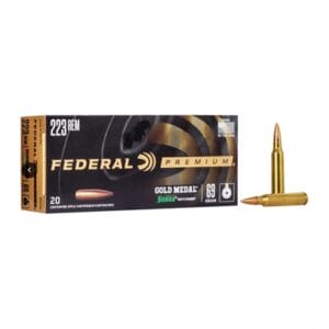 Gold Medal Match Ammo 223 Remington 69gr Hpbt - 223 Remington 69gr Matchking Hpbt 20/Box