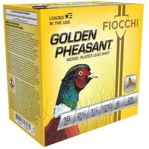 Golden Pheasant 16 Gauge Ammo - 16 Gauge 2-3/4'''' 1-1/8oz #6 25/Box