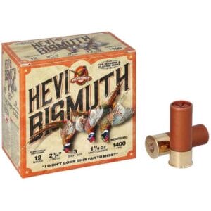 Hevi-Shot Bismuth 12 Gauge 2-3/4in #3 1-1/4oz Upland Shotshells - 25 Rounds - #3