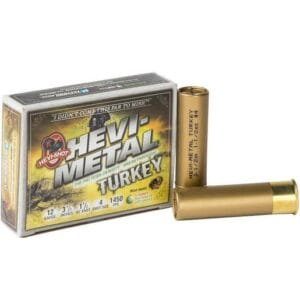 Hevi-Shot Hevi-Metal 12 Gauge 3-1/5in #4 1-1/4oz Turkey Shotshells - 5 Rounds - #4