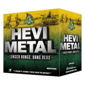 Hevi-Shot Hevi-Metal Longer Range 12 Gauge 3-1/2in BBB 1-1/2oz Waterfowl Shotshells - 25 Rounds - BBB