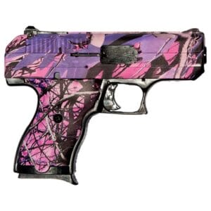 Hi-Point CF380 380 Auto (ACP) 3.5in Pink Country Girl Camo Pistol - 8+1 Rounds - Compact