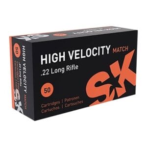 High Velocity Match 22 Long Rifle Ammo - 22 Long Rifle 40gr Round Nose 500 Brick