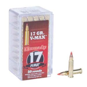 Hornady 17 HMR 17gr V-Max Rimfire Ammo - 50 Rounds