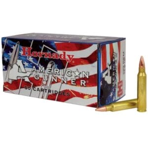 Hornady American Gunner 223 Remington 55gr HP Match Rifle Ammo - 50 Rounds