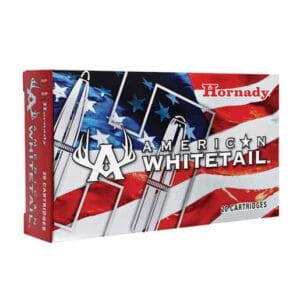 Hornady American Whitetail 30-06 Springfield 180gr Interlock SP Rifle Ammo - 20 Rounds