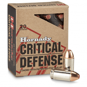 Hornady Critical Defense .45 ACP FTX 185 Grain 20 Rounds