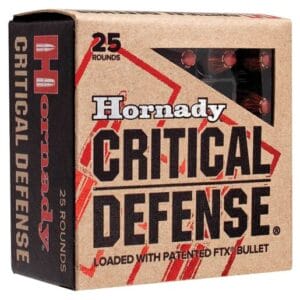 Hornady Critical Defense 32 Auto (ACP) 60gr FTX Handgun Ammo - 20 Rounds