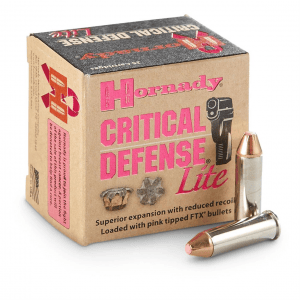 Hornady Critical Defense Lite .38 Special FTX 90 Grain 25 Rounds