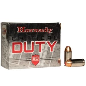 Hornady Critical Duty 40 S&W 175gr FlexLock Handgun Ammo - 20 Rounds