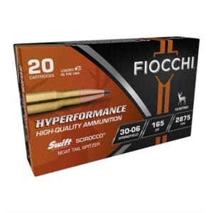 Hyperformance 30-06 Springfield Ammo - 30-06 Springfield 165gr Scirocco Ii Polymer Tip 200/Case