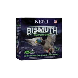 Kent Bismuth High Performance 12 Gauge 2-3/4in #4 1-1/4oz Waterfowl Shotshells - 25 Rounds - #4