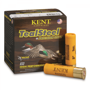 Kent TealSteel 20 Gauge 3 inch 1 oz. #6 Shot 25 Rounds