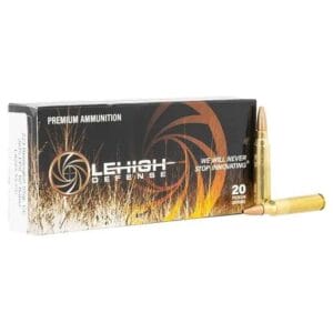 Lehigh Defense 223 Remington 56gr Rifle Ammo - 20 Rounds