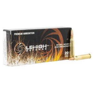 Lehigh Defense 223 Remington 62gr Rifle Ammo - 20 Rounds