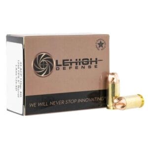 Lehigh Defense 45 Auto (ACP) 135gr FTM Handgun Ammo - 20 Rounds