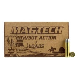 Magtech Cowboy Action 38 Special 158gr LFN Centerfire Handgun Ammo - 50 Rounds