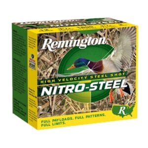 Nitro-Steel Ammo 12 Gauge 3'''' 1-3/8 Oz #4 Steel Shot - 12 Gauge 3'''' 1-3/8 Oz #4 Steel Shot 25/Box