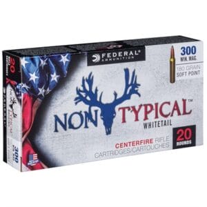 Non-Typical Whitetail Ammo 30-06 Springfield 180gr Soft Point - 30-06 Springfield 180gr Soft Point 20/Box