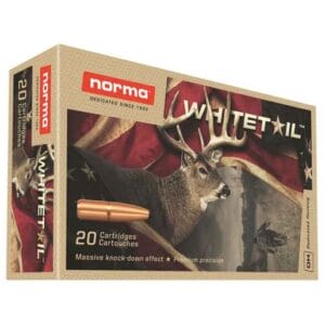 Norma Whitetail 30-06 Springfield 150gr PSP Rifle Ammo - 20 Rounds